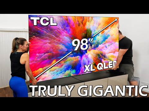 98" TCL  XL R754 QLED TV - Truly Gigantic!