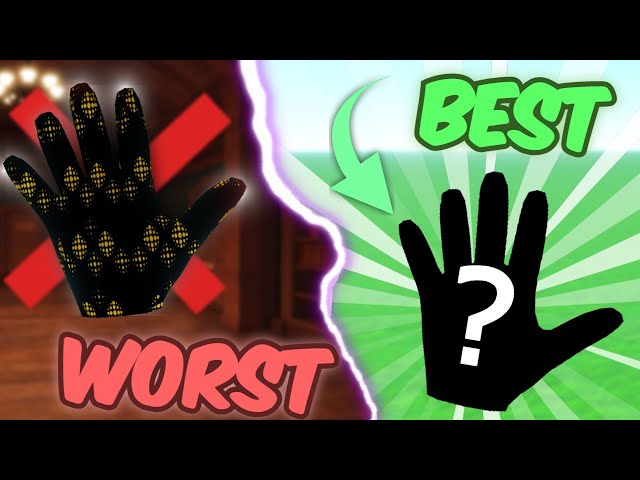 Top 10 Best Slap Battles Gloves