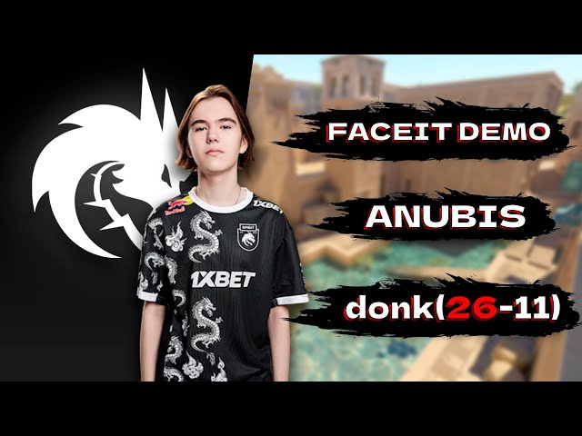 CS2 POV donk (26-11) vs FACEIT (anubis) - FACEIT DEMO