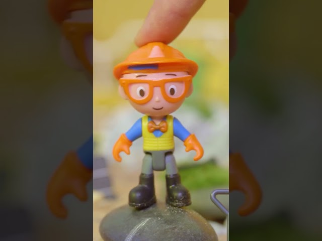 Blippi Plays with an Excavator Toy! | Blippi Toy Music Videos | #shorts #blippi #toys