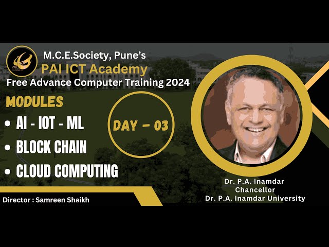DAY - 03 Introduction to AI - IOT - ML ( PAI ICT Academy )