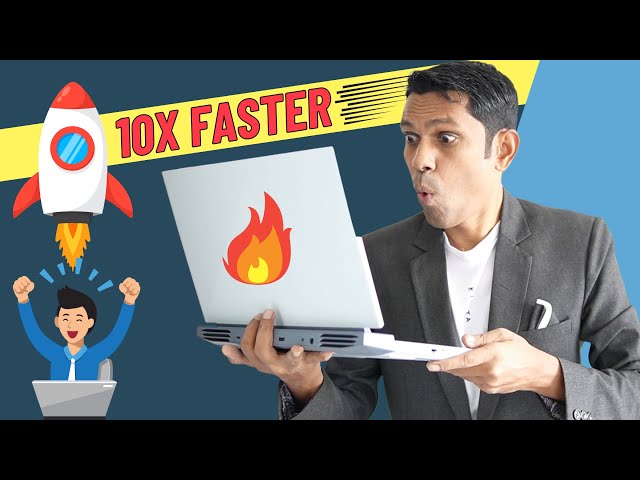 10 Tips to 10X Your Laptop/Computer Speed🚀🚀| 100% Working Tips To Increase Laptop Performance.
