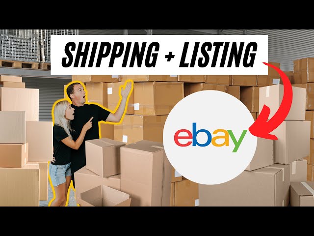 How We Ship And List On eBay - Flipping Amazon Return Pallets