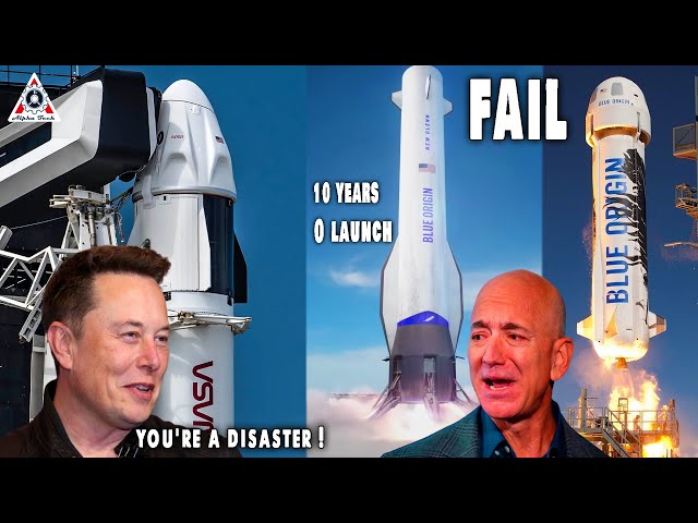 Disaster! Jeff Bezos&Blue Origin completely lost on way to orbit almost a decade -Never beat SpaceX