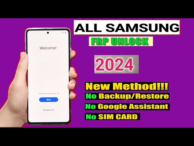 New All Samsung FRP Bypass 2024! Android 11,12 13 Google Account ✅ Gmail, Enable ADB Fix, No Apps!