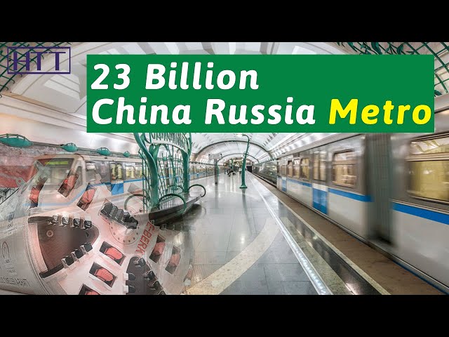 How did China build the subway in Moscow's extremely cold environment?