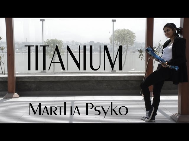 TITANIUM 💿 en VIOLIN ELECTRICO!! (David Guetta)