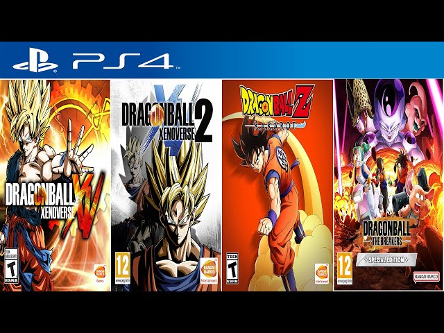 All Dragon Ball Games For Playstation 4