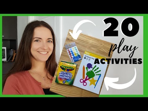 Budget Play Activity Ideas | Entertain Babies, Toddlers, Preschoolers and Older Kids