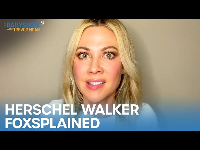 Desi Lydic Foxsplains Herschel Walker | The Daily Show