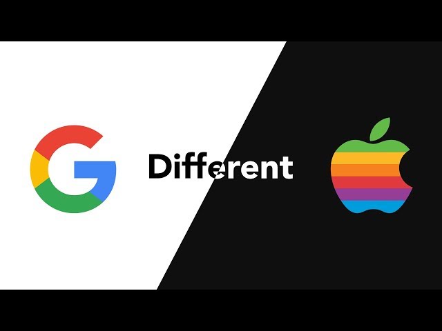 Why are Apple and Google so different?