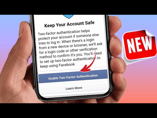 How to fix Enable Two Factor Authentication Facebook Problem | Keep your Account Safe Facebook 2024