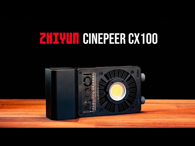 ZHIYUN Cinepeer CX100 light - Versatile LED for many uses!