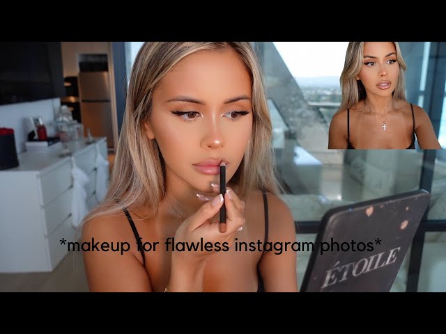 MY GO TO FLAWLESS SOFT GLAM MAKEUP FOR INSTAGRAM ♡
