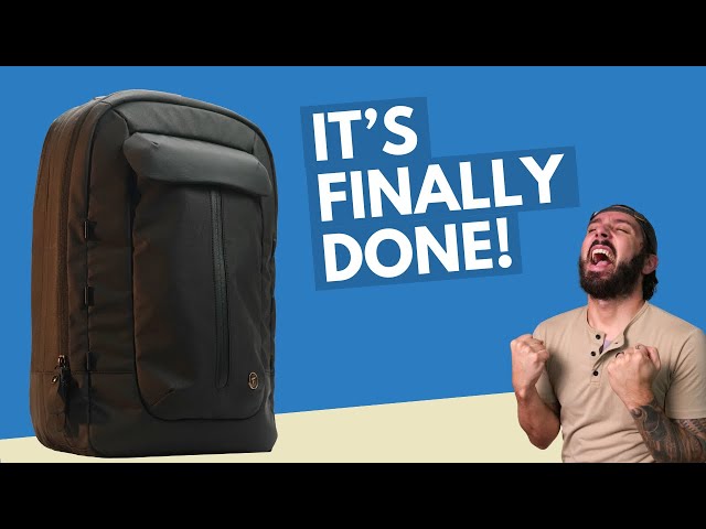 After 607 days, my bag is READY (Building a Backpack EP9)