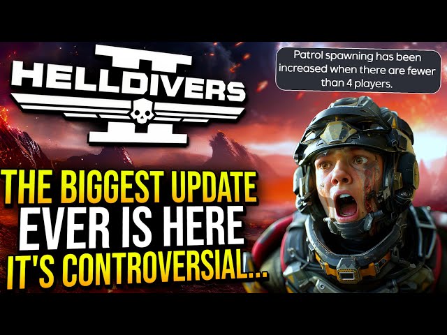 Helldivers 2 - We Need To Talk About The New Controversial Update!