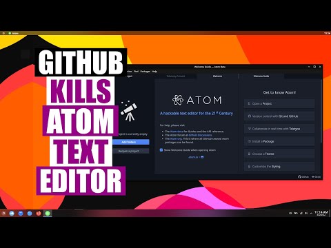 GitHub Kills Atom Text Editor (SHOCKER!)
