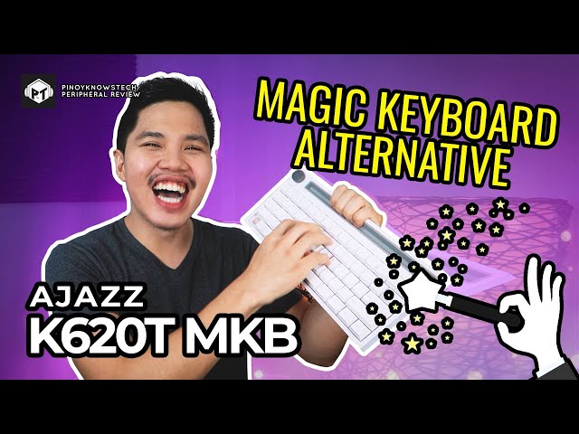 Ajazz K620T 60% Mechanical Keyboard Review - Apple Magic Keyboard Alternative!