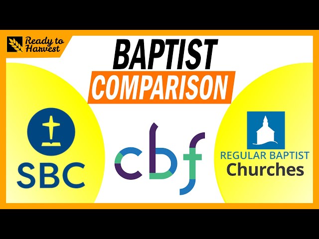 Southern Baptists, Cooperative Baptists, and Regular Baptists Compared