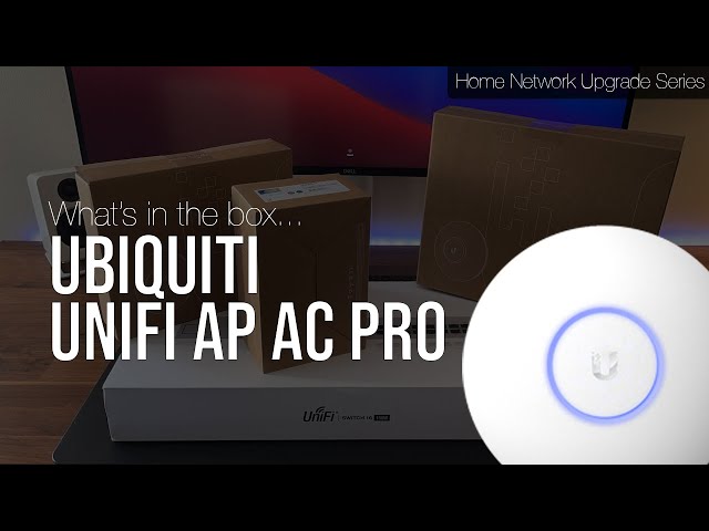Unifi AP AC PRO WiFi AccessPoint Unboxing | What's in the box | Ubiquiti Home Network Upgrade