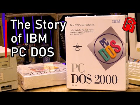 What is IBM PC DOS 2000? - History and Unboxing