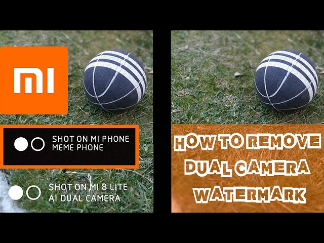 How to Remove Dual or Triple Camera Watermark - All Xiaomi Mi Smartphones 2019