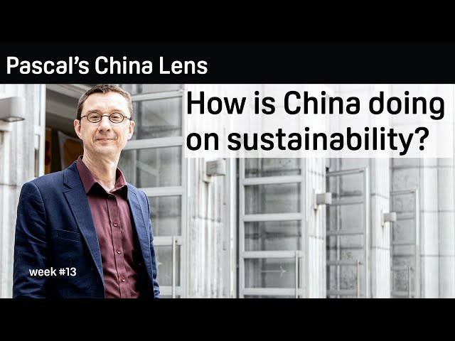 How is China doing on sustainability? Pascal's China Lens