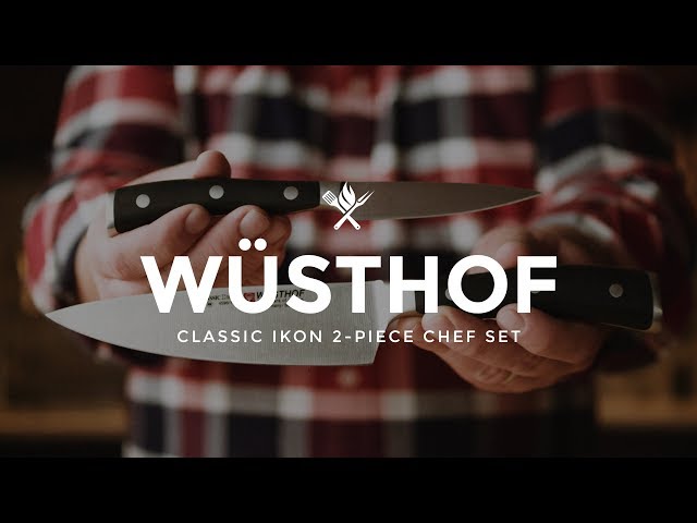 Wusthof Classic Ikon 2 Piece Chef Set