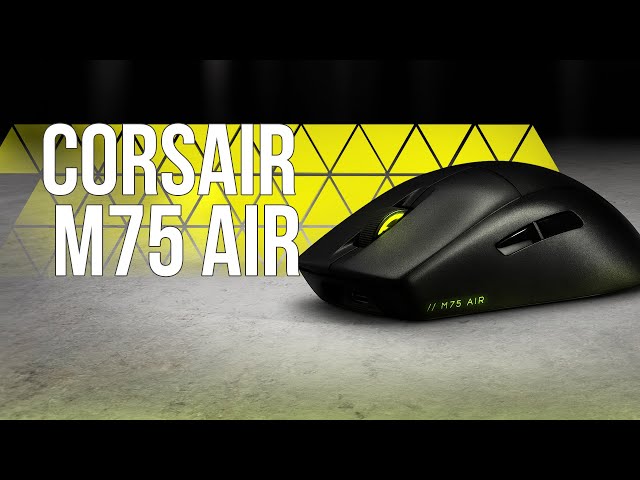 Das E-Sport Leichtgewicht - M75 AIR Wireless Gaming-Maus 🖱️🪶