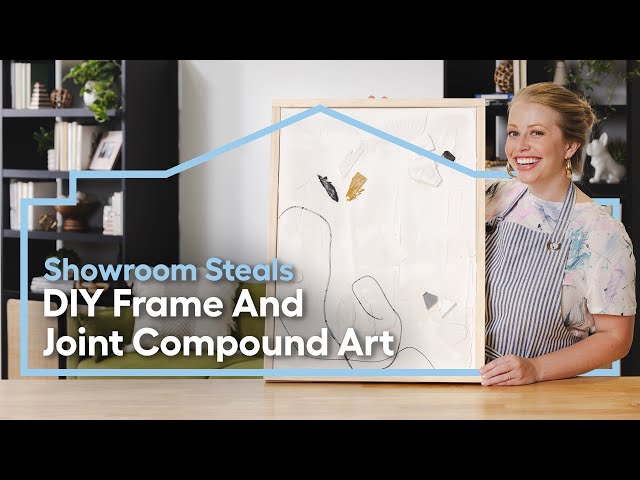 Make Your Own Wall Art And Easy DIY Frame | Showroom Steals Episode 5