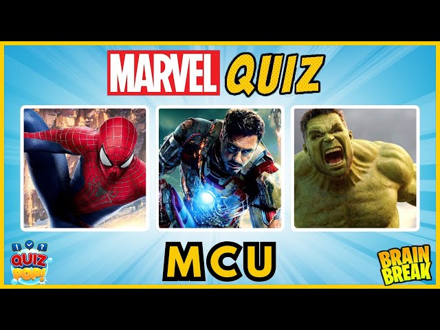 MARVEL Superhero Quiz | MCU Trivia Brain Break