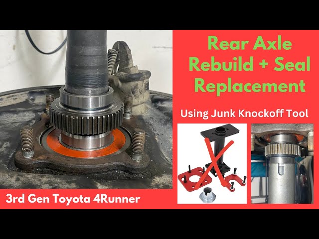 Rear Axle Rebuild + Seal Replacement - 3rd Gen Toyota 4runner