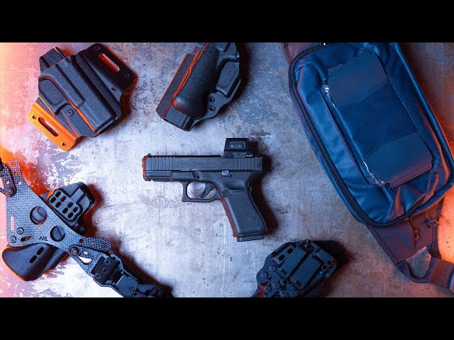 9 Concealed carry positions (6 unusual ones)