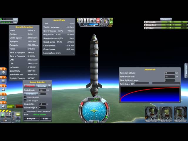 Kerbal Space Program 101 - When Do You Start Your Gravity Turn?