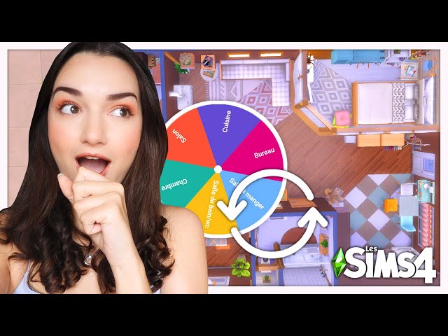 Challenge : Pièces aléatoires | On mélange tout ! | Sims 4