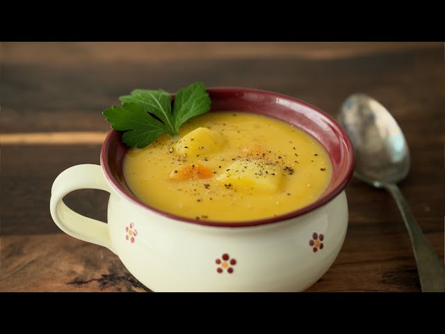 This potato soup heals my stomach like medicine!