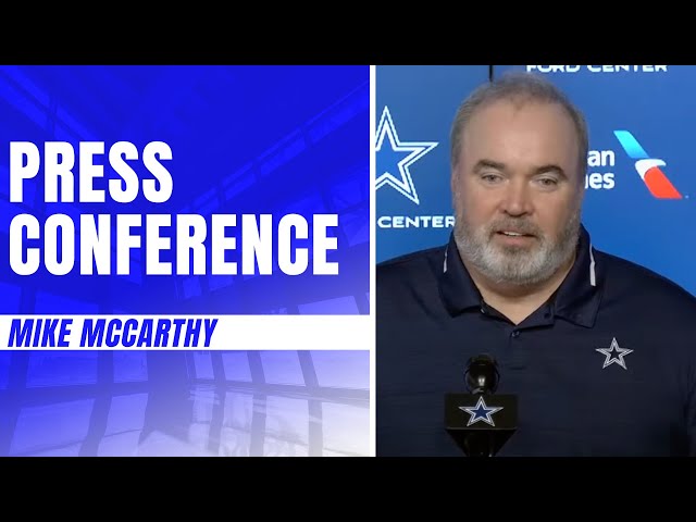Head Coach Mike McCarthy Press Conference 10-25-23 | #LARvsDAL | Dallas Cowboys 2023