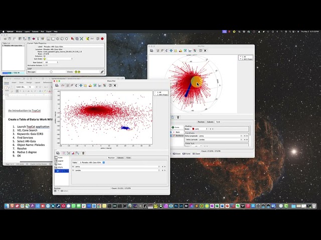 Open Clusters with TopCat
