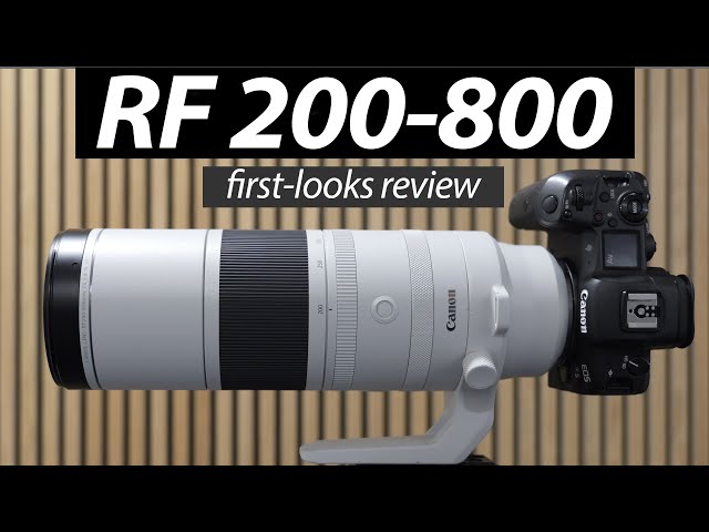 Canon RF 200-800mm REVIEW: super-telephoto first-looks