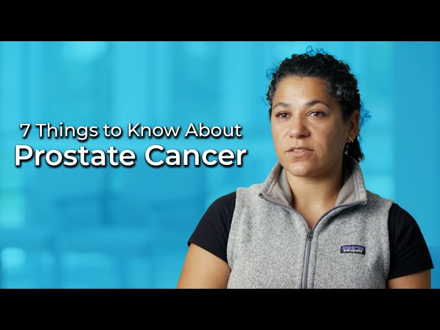7 Things to Know About Prostate Cancer with Radiation Oncologist Florence Wright, MD