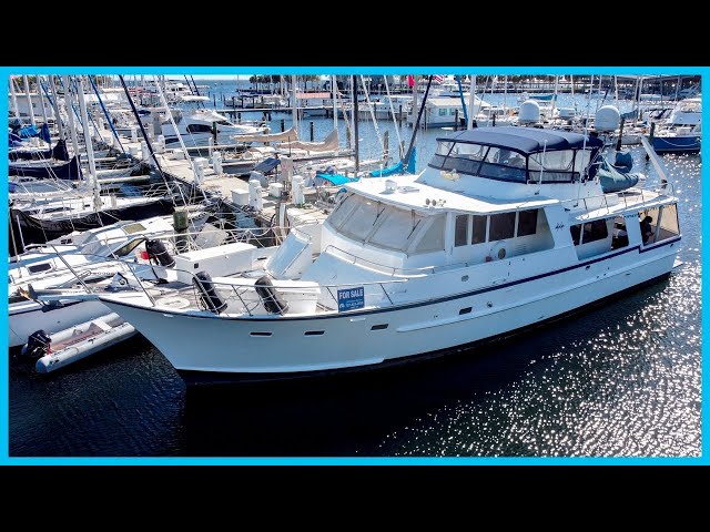 A "CHEAP" 60' Custom Trawler - Deal or No Deal? [Full Tour] Learning the Lines