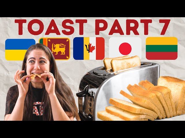 5 Toast Recipes You HAVE to Try (Japan, Ukraine, Sri Lanka, Barbados, Lithuania) PART 7