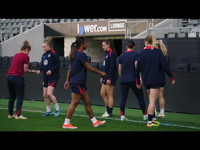 USWNT Training prior to facing Canada at the SheBelieves Cup