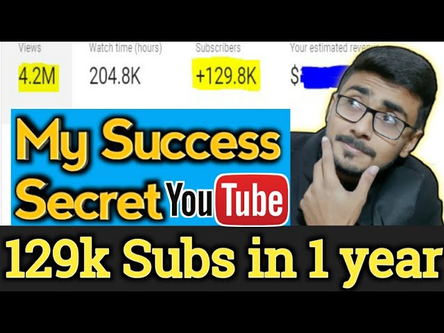 My Youtube Success Secret🤫 | How I Did 129k Subs in a Year | YouTube SEO Technique | HBA Services