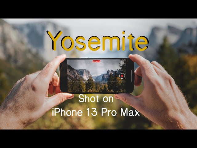 Yosemite: Shot on iPhone 13 Pro Max