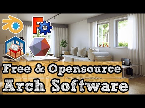 Free and Open source Architecture software