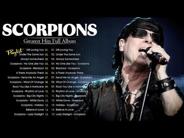 Scorpions Gold Greatest Hits Album ||Best of Scorpions - Greatest Hits Slow Rock Ballads 70s,80s,90s