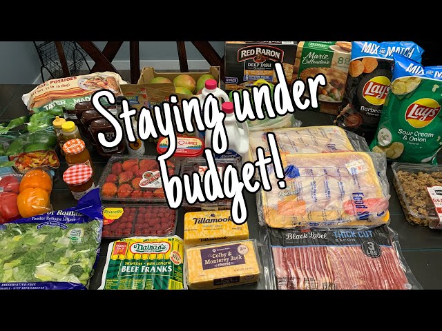 Last February Grocery Haul For Our Large Family