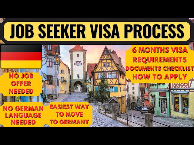 Germany Job Seeker Visa | Work in Germany | Moving to Germany Without Speaking German | Dream Canada