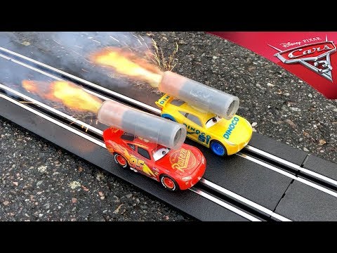 Rocket powered Toy Cars vs Car vs 100 Hot Wheels vs Mini Surprise Eggs